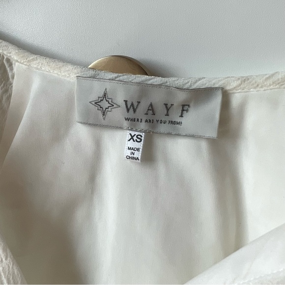 White peasant hippie blouse - Picture 3 of 5